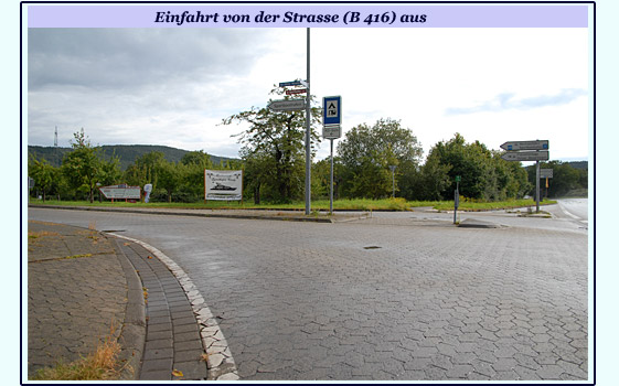 anfahrt strasse